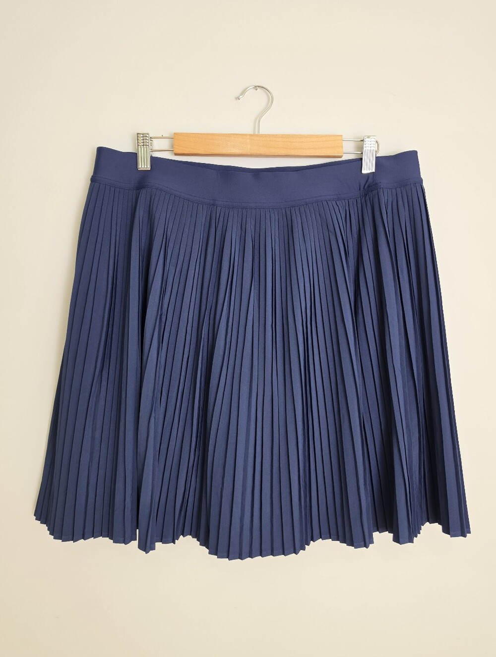 Lululemon Pleated High-Rise Knee-Length Tennis Skirt Club Blue Size XL